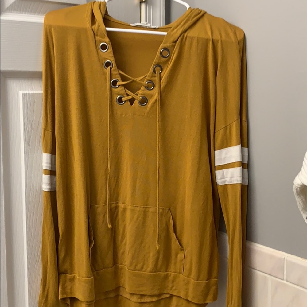 Hippie Rose t shirt yellow (L)